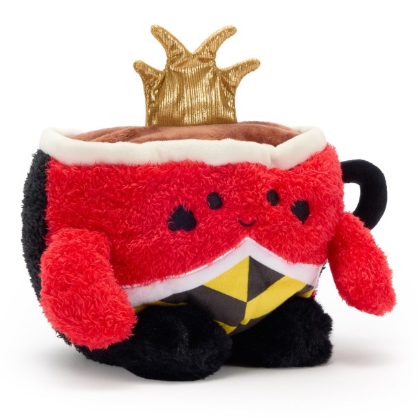 Queen of Hearts Teacup Plush by Bum Bumz - Alice in Wonderland - 8''