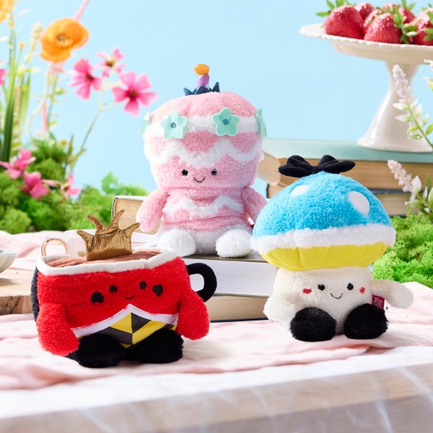 Alice in Wonderland Mushroom Plush by Bum Bumz - 7 1/2''