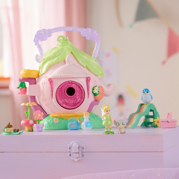 Tinker Bell Pixie Hollow Cottage Micro Playset - Peter Pan