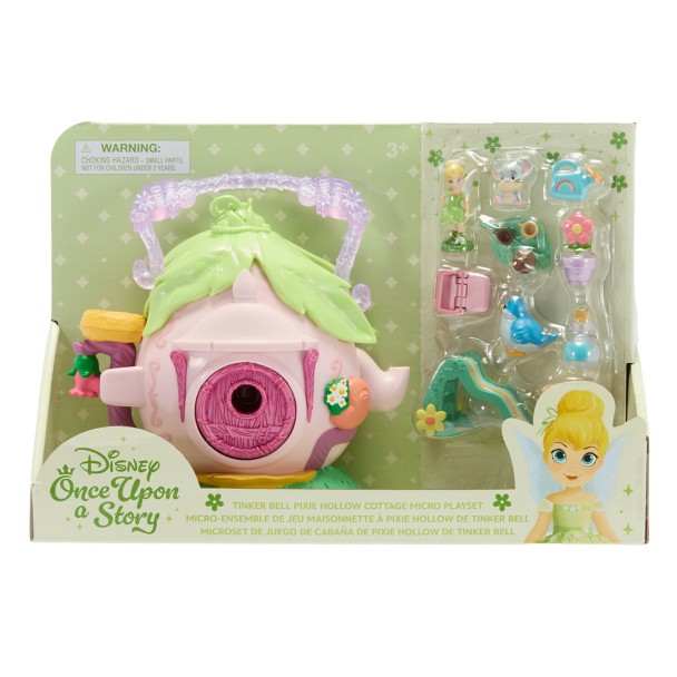 Tinker Bell Pixie Hollow Cottage Micro Playset - Peter Pan