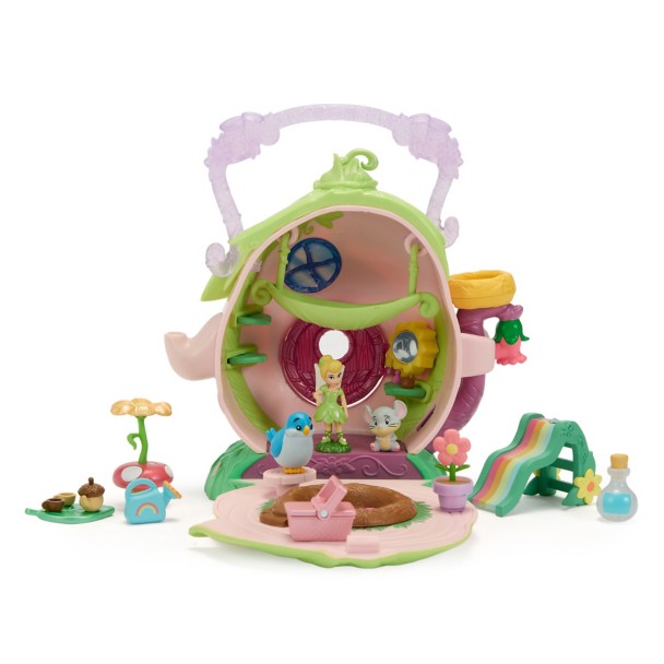 Tinker Bell Pixie Hollow Cottage Micro Playset – Peter Pan Tinker Bell Pixie Hollow Cottage Micro Playset – Peter Pan
