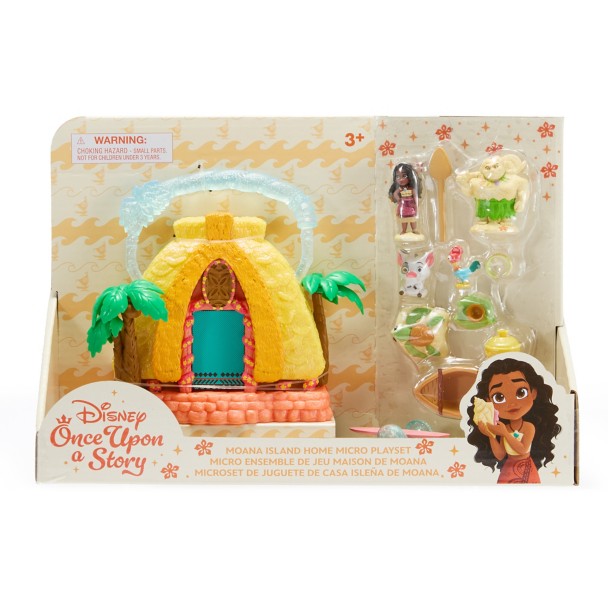 Moana Island Home Micro Playset - Disney Once Upon a Story