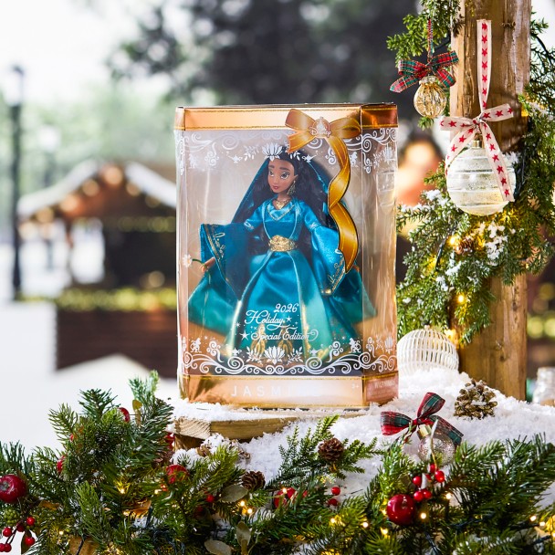 Jasmine Holiday Special Edition 2026 Doll - Aladdin - 11 1/2''