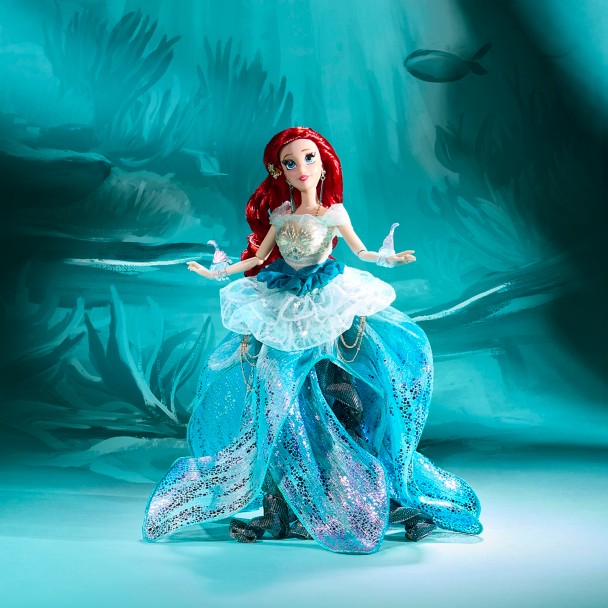 Ariel Limited Edition Doll - The Little Mermaid - Disney Designer Collection- 11 1/2''