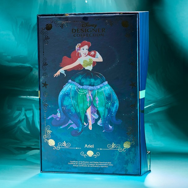 Ariel Limited Edition Doll - The Little Mermaid - Disney Designer Collection- 11 1/2''