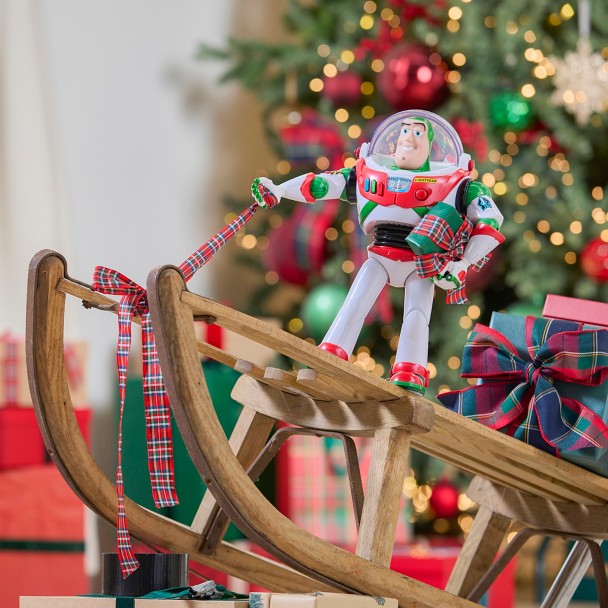 Buzz Lightyear Christmas Talking Action Figure - Toy Story - 12'' - Limited Release