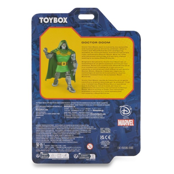 Doctor Doom Action Figure - Marvel Toybox - 5 1/2''