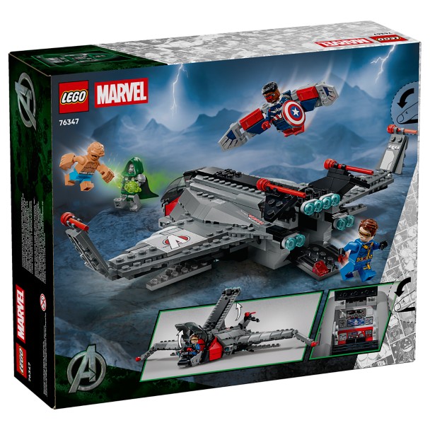 LEGO® Avengers Doomsday Quinjet 76347