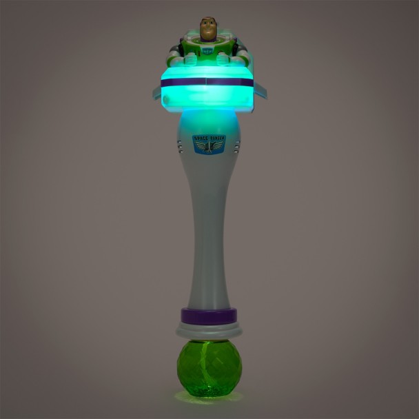 Buzz Lightyear Light-Up and Talking Bubble Wand - Toy Story