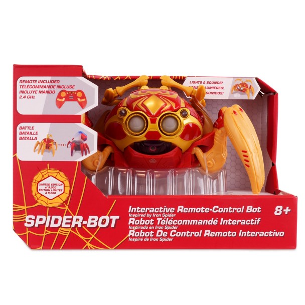 Iron Spider Spider-Bot Interactive Remote Control Bot - Limited Edition