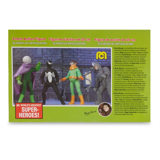 Spider-Man Mego 8'' Action Figure Set 2 - World's Greatest Super-Heroes