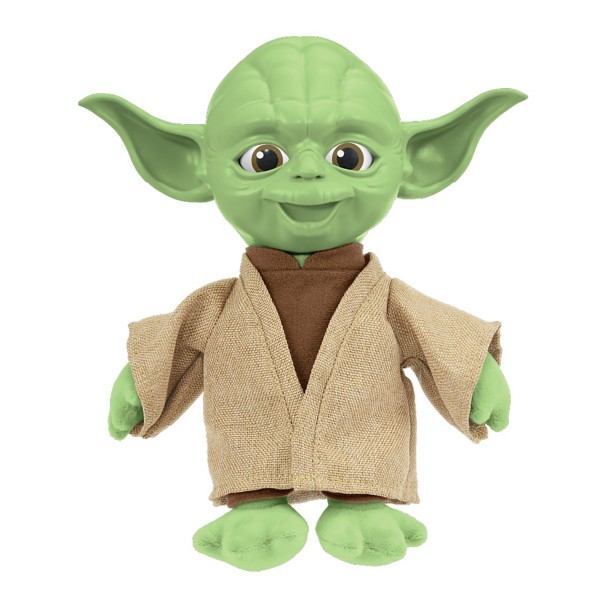 Yoda Plush Palm Puppetronic Interactive Talking Action Figure - Star Wars