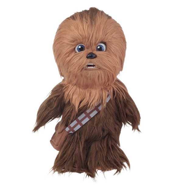 Chewbacca Plush Palm Puppetronic Interactive Talking Action Figure - Star Wars