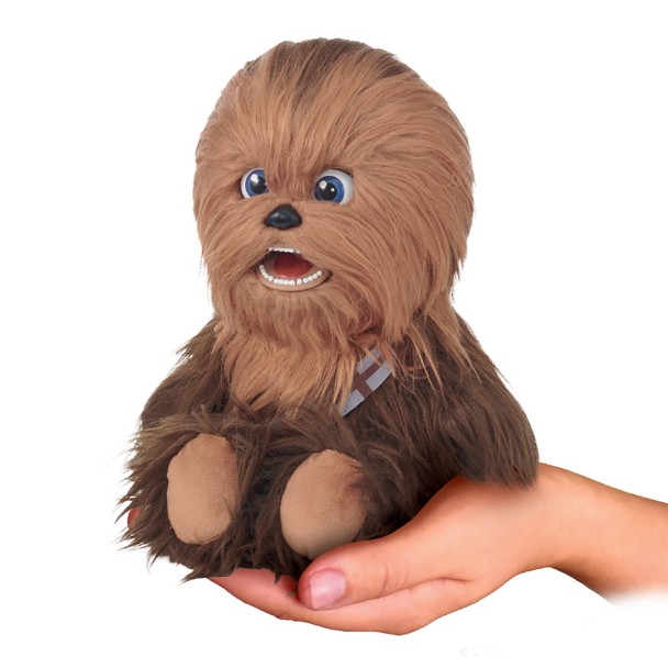 Chewbacca Plush Palm Puppetronic Interactive Talking Action Figure - Star Wars