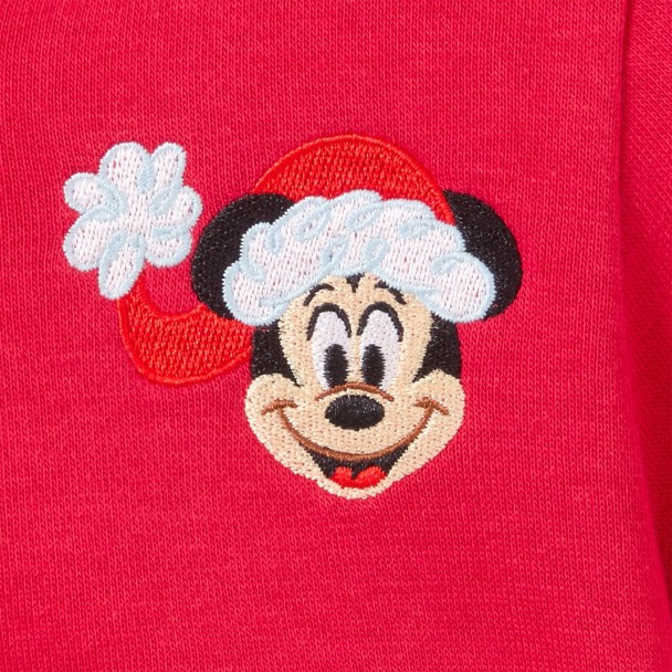 Mickey Mouse Holiday Zip-Up Hoodie for Baby
