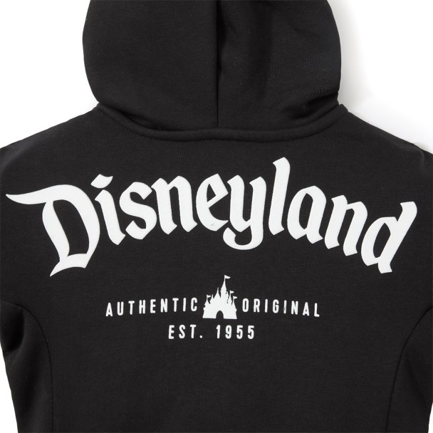Disneyland Zip Hoodie for Kids - Black