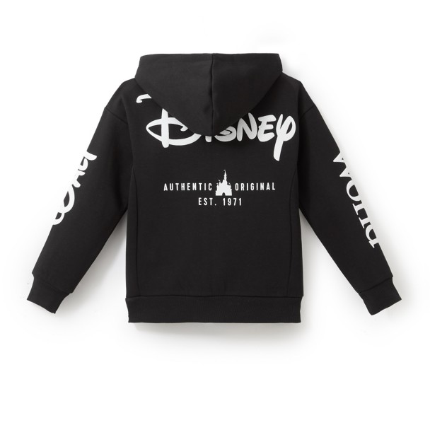 Walt Disney World Zip Hoodie for Kids - Black