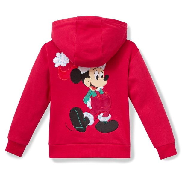 Santa Mickey Mouse Plaid Holiday Sleep Set for Kids