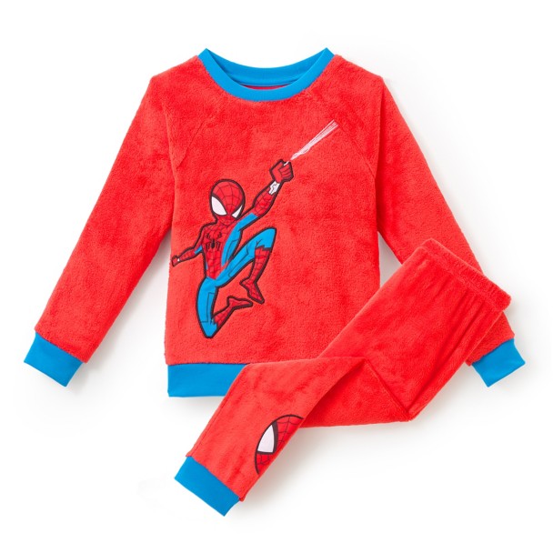 Spider-Man Fleece Pajama Set for Boys Spider-Man Fleece Pajama Set for Boys