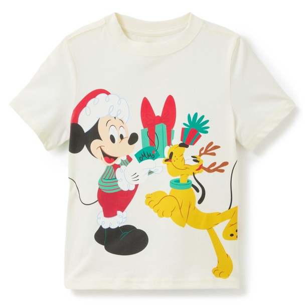 Mickey Mouse and Friends Holiday T-Shirt for Kids Mickey Mouse and Friends Holiday T-Shirt for Kids