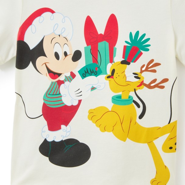 Mickey Mouse and Friends Holiday T-Shirt for Kids
