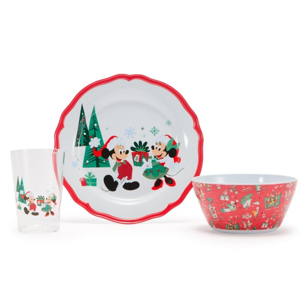 Mickey Mouse and Friends Christmas Meal Set Mickey Mouse and Friends Christmas Meal Set