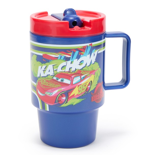 Cars 18 oz. Tumbler with Built-In Straw Cars 18 oz. Tumbler with Built-In Straw
