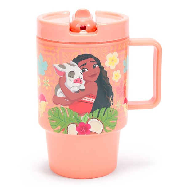 Moana 18 oz. Tumbler with Built-In Straw Moana 18 oz. Tumbler with Built-In Straw