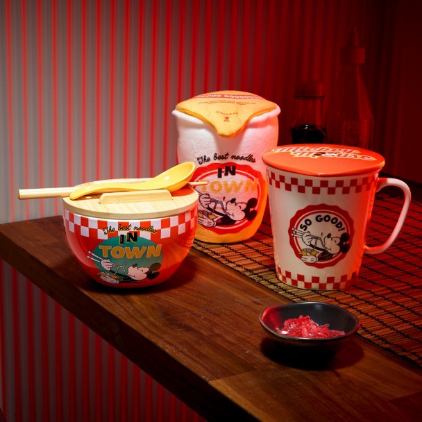 Mickey Mouse Noodle Mug with Lid