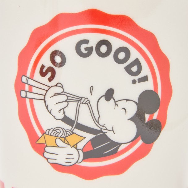 Mickey Mouse Noodle Mug with Lid