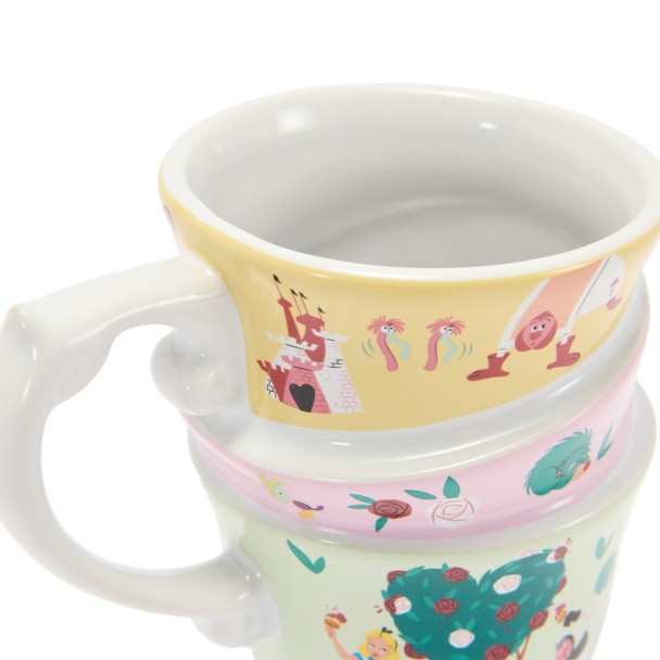 Alice in Wonderland Stacked Teacups Mug