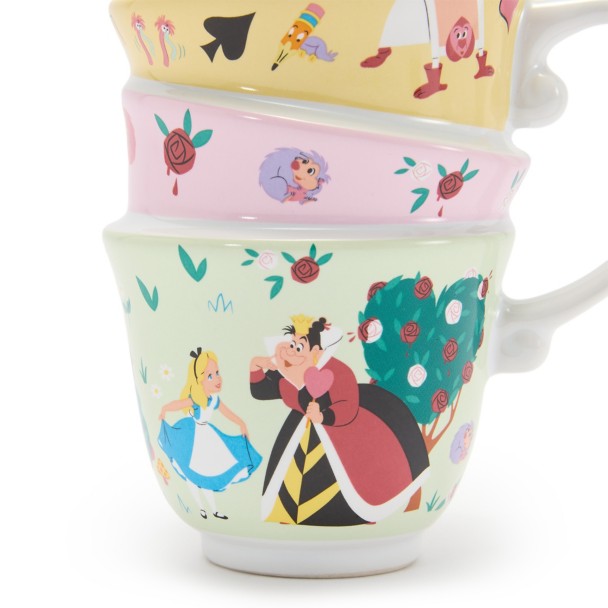 Alice in Wonderland Stacked Teacups Mug