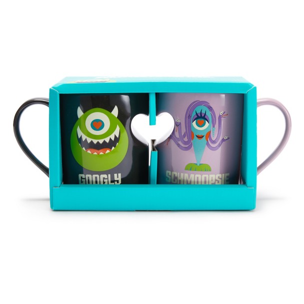 Mike Wazowski and Celia Mae Couple Mug Set - Monsters Inc.
