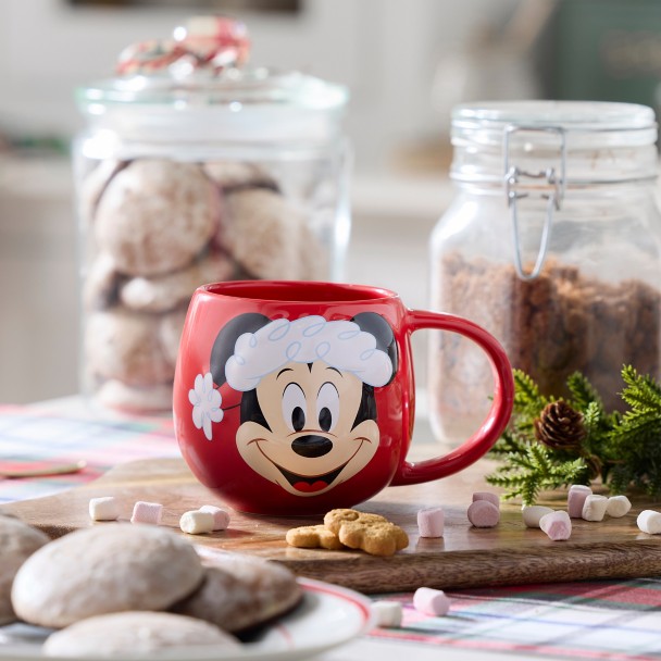 Santa Mickey Mouse ''The Merriest Place on Earth'' Mug