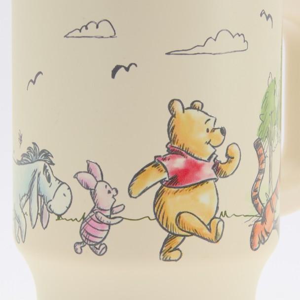 Winnie the Pooh and Pals Stainless Steel 20 oz. Tumbler with Straw
