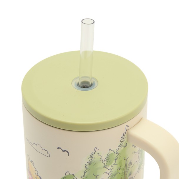 Winnie the Pooh and Pals Stainless Steel 20 oz. Tumbler with Straw