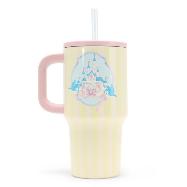 Fantasyland Castle Stainless Steel 20 oz. Tumbler with Straw