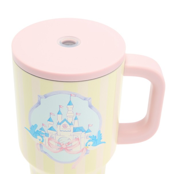 Fantasyland Castle Stainless Steel 20 oz. Tumbler with Straw