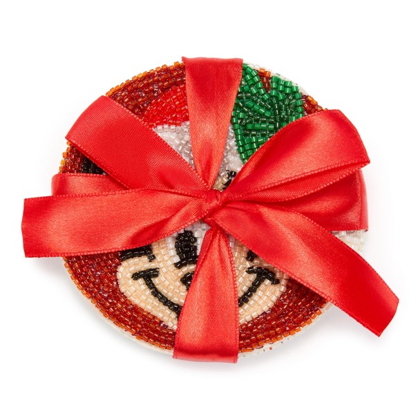Santa Mickey and Minnie Mouse Holiday Coaster Set