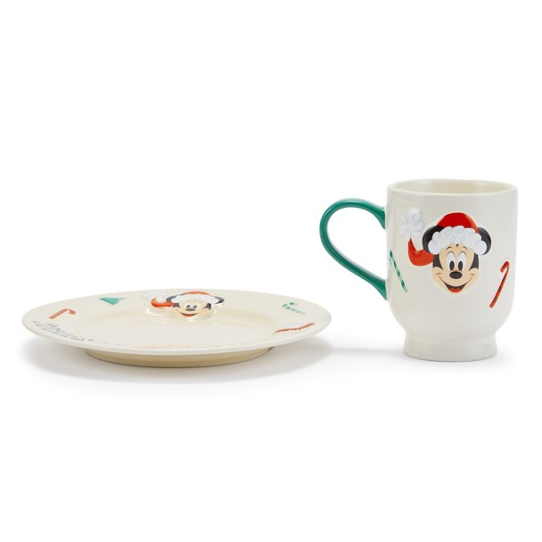 Mickey Mouse Milk and Cookies for Santa Set