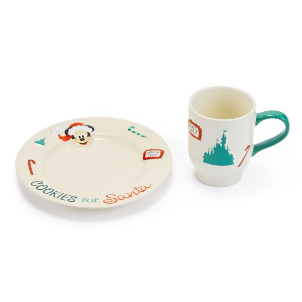 Mickey Mouse Milk and Cookies for Santa Set Mickey Mouse Milk and Cookies for Santa Set