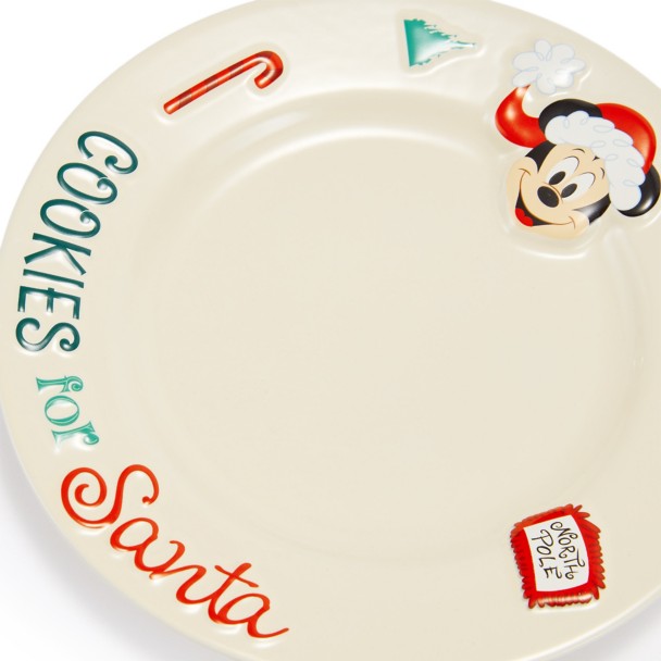 Mickey Mouse Milk and Cookies for Santa Set