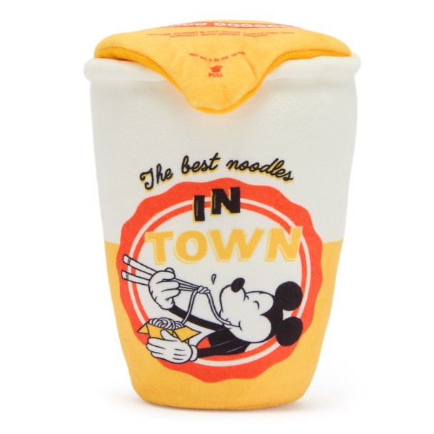Mickey Mouse Noodle Cup Plush – 6 1/2”