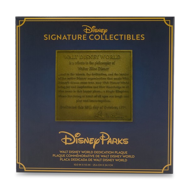 Walt Disney World Dedication Plaque Replica - 55th Anniversary