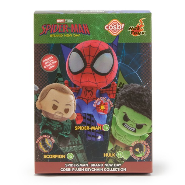 Spider-Man Brand New Day Plush Keychain Mystery Figure by Cosbi