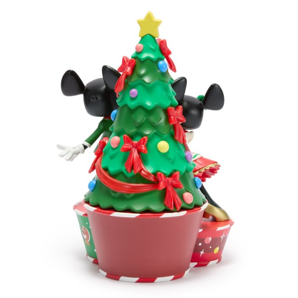Mickey and Minnie Mouse Holiday Figure by Tate Yotter - Disney Designer Showcase