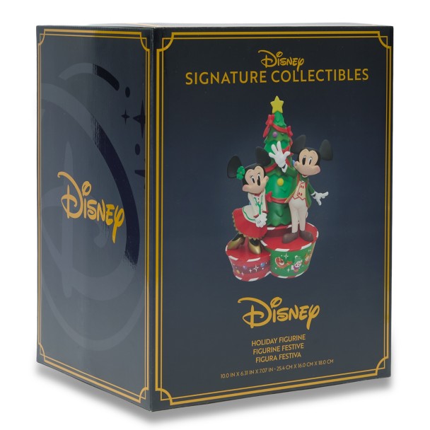 Mickey and Minnie Mouse Holiday Figure by Tate Yotter - Disney Designer Showcase