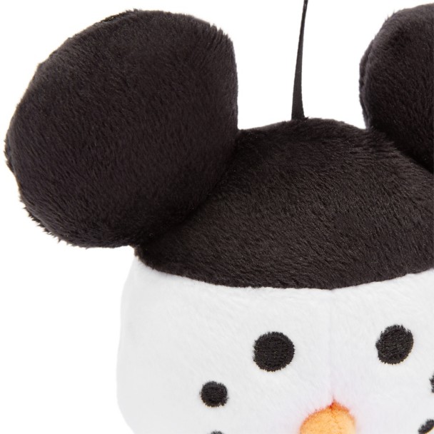 Mickey Mouse Icon Snowman Plush Ornament