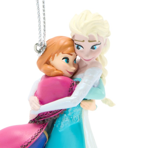 Anna and Elsa Figural Ornament - Frozen