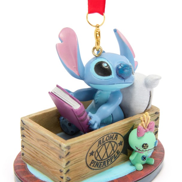 Stitch and Scrump Figural Ornament - Lilo & Stitch